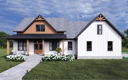 House Plan House Plan #29963 Front Elevation 1